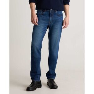 Quince Mens Straight Leg Blue Denim Jeans 31x30 New With Tags‎
